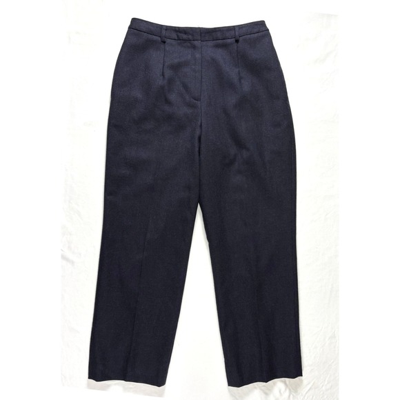 Pendleton Pants - Vintage Pendleton Wool Flat Front Dress Pants Womens‎ 10 Petite Tailored Preppy